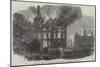 The Late Fire at the Patent Candle Factory, Coxside, Plymouth-null-Mounted Giclee Print