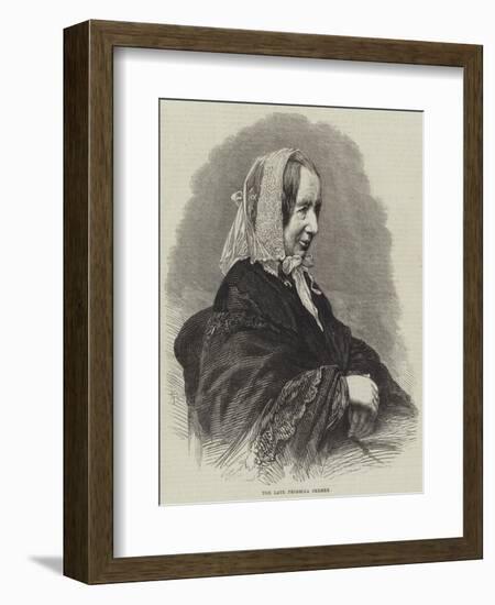 The Late Fredrika Bremer-null-Framed Giclee Print