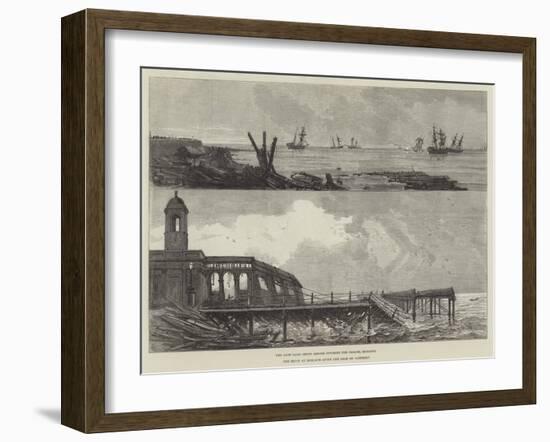 The Late Gale at Margate-null-Framed Giclee Print