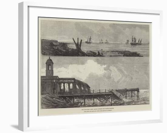 The Late Gale at Margate-null-Framed Giclee Print