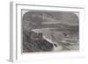 The Late Gales, the Storm at Scarborough-null-Framed Giclee Print