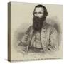 The Late General J E B Stuart, of the Army of the Confederate States-null-Stretched Canvas