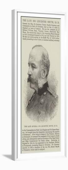 The Late General Sir Leicester Smyth-null-Framed Giclee Print