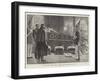 The Late German Emperor William I Lying in State in the Cathedral at Berlin-Richard Caton Woodville II-Framed Giclee Print