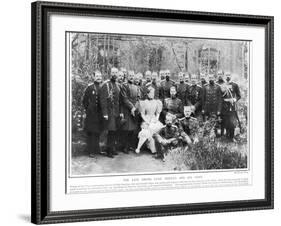 The Late Grand Duke Sergius and His Staff-null-Framed Photographic Print