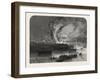 The Late Great Fire at Constantinople, Istanbul, Turkey, 1865-null-Framed Giclee Print