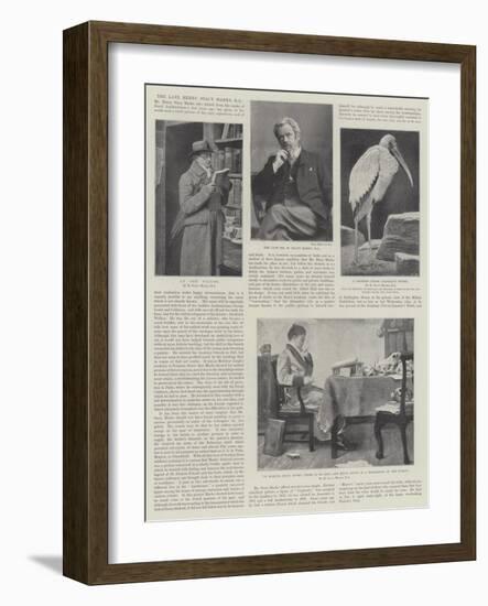 The Late Henry Stacy Marks-Henry Stacey Marks-Framed Giclee Print