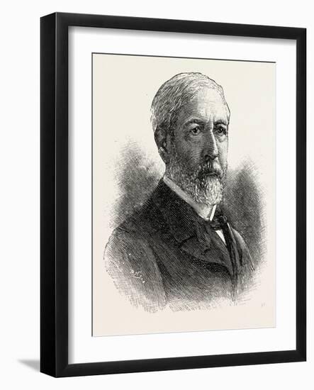 The Late Hon. James Blaine-null-Framed Giclee Print