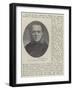 The Late Honourable E J Phelps-null-Framed Giclee Print