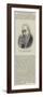 The Late Honourable Robert Godlonton, of Grahamstown, South Africa-null-Framed Giclee Print