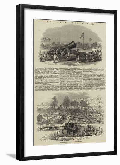 The Late Indian War-null-Framed Giclee Print