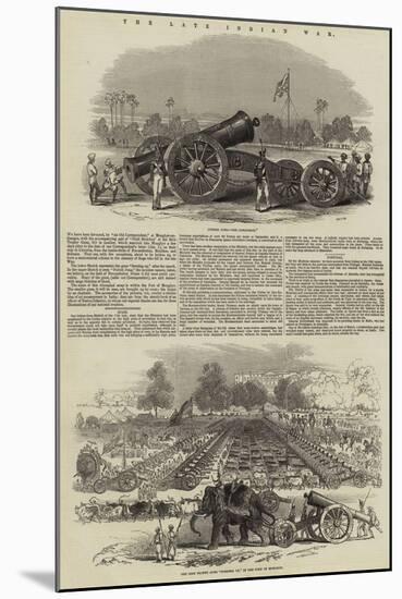 The Late Indian War-null-Mounted Giclee Print