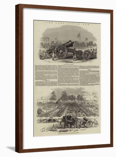 The Late Indian War-null-Framed Giclee Print