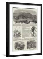 The Late Insurrection in Ceylon-null-Framed Giclee Print