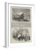 The Late Insurrection in Naples-null-Framed Giclee Print