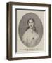 The Late Lady Theodore Martin, Helen Faucit-null-Framed Giclee Print