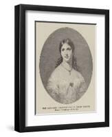 The Late Lady Theodore Martin, Helen Faucit-null-Framed Giclee Print