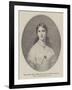 The Late Lady Theodore Martin, Helen Faucit-null-Framed Giclee Print