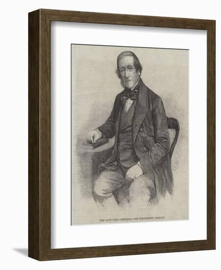 The Late Lord Campbell-null-Framed Giclee Print