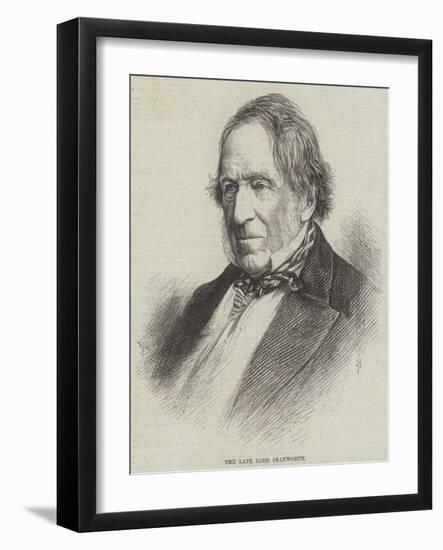 The Late Lord Cranworth-null-Framed Giclee Print