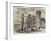 The Late Lord Derby, the Lodge Gate, Knowsley-null-Framed Giclee Print