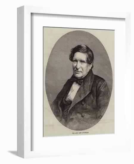 The Late Lord Lyndhurst-null-Framed Giclee Print