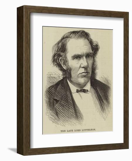 The Late Lord Lyttelton-null-Framed Giclee Print