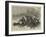 The Late Lord Mayo Hog Hunting at Pangsa, Eastern Bengal-null-Framed Giclee Print