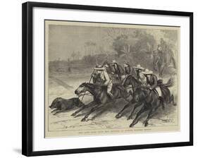 The Late Lord Mayo Hog Hunting at Pangsa, Eastern Bengal-null-Framed Giclee Print