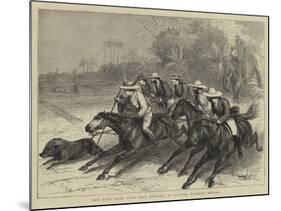 The Late Lord Mayo Hog Hunting at Pangsa, Eastern Bengal-null-Mounted Giclee Print