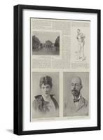 The Late Lord Randolph Churchill-null-Framed Premium Giclee Print