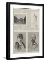 The Late Lord Randolph Churchill-null-Framed Giclee Print
