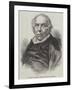 The Late M Berryer, French Advocate and Statesman-null-Framed Giclee Print