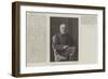 The Late M De Giers, Russian Minister for Foreign Affairs-null-Framed Giclee Print