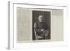 The Late M De Giers, Russian Minister for Foreign Affairs-null-Framed Giclee Print