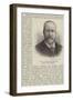 The Late M Francis Magnard, Editor of the Figaro-null-Framed Giclee Print