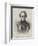 The Late M Mocquard, Private Secretary to the Emperor Napoleon III-null-Framed Giclee Print