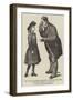 The Late M Pasteur Examining an English Girl Who Had Been Bitten by a Mad Dog-Charles Paul Renouard-Framed Giclee Print