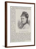 The Late Madame Edith Wynne-null-Framed Giclee Print