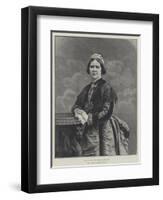 The Late Madame Lind-Goldschmidt, Jenny Lind-null-Framed Giclee Print