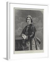 The Late Madame Lind-Goldschmidt, Jenny Lind-null-Framed Giclee Print