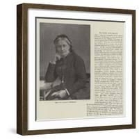 The Late Madame Schumann-null-Framed Giclee Print