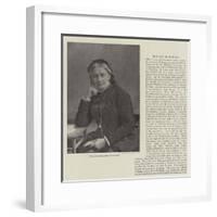 The Late Madame Schumann-null-Framed Giclee Print