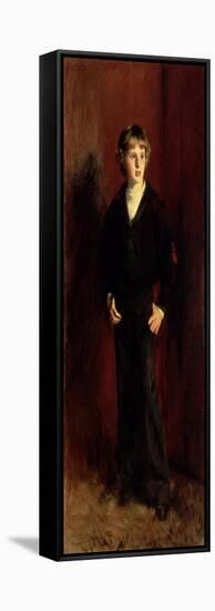 The Late Major E.C. Harrison as a Boy-John Singer Sargent-Framed Stretched Canvas