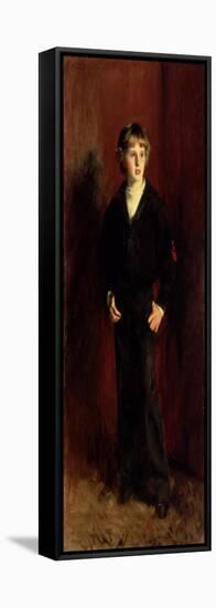 The Late Major E.C. Harrison as a Boy-John Singer Sargent-Framed Stretched Canvas