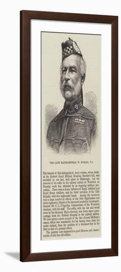 The Late Major-General W Mcbean-null-Framed Giclee Print