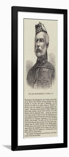 The Late Major-General W Mcbean-null-Framed Giclee Print