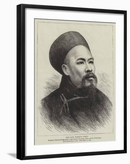 The Late Marquis Tseng-null-Framed Giclee Print