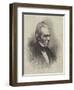 The Late Michael Faraday-null-Framed Giclee Print