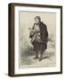 The Late Miss Kelly as a Scotch Fishwife-null-Framed Giclee Print